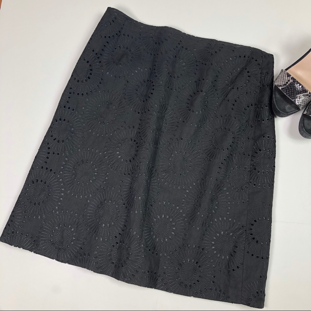 DUE’ per DUE’ | Women’s Black Linen Skirt